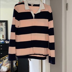 Long sleeve J.Crew Factory stripped shirt